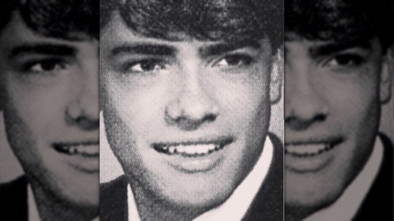 Mark Consuelos in his senior year yearbook picture