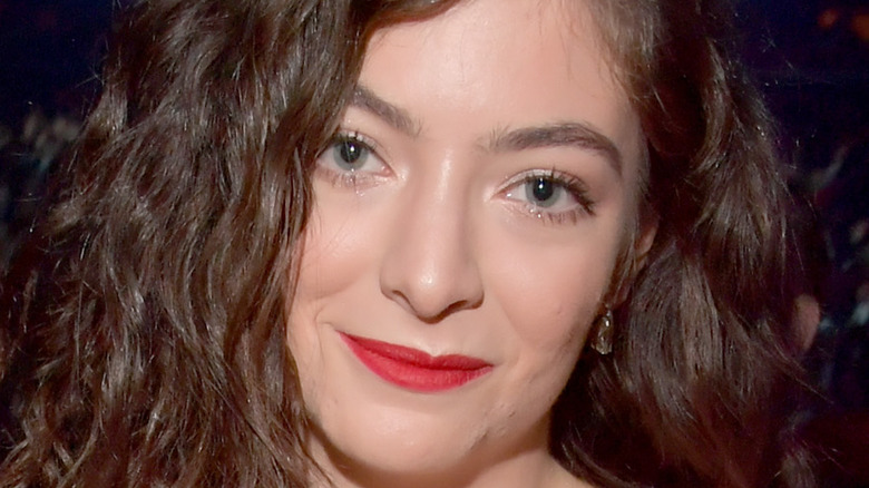 Lorde gold earrings