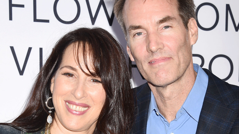 Maggie Wheeler with husband Daniel Borden Wheeler