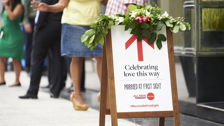 Married at First Sight signage