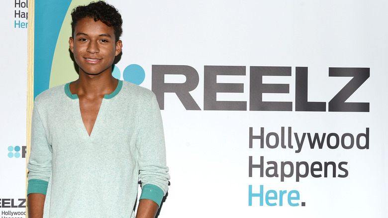 Jaafar Jackson at a Living With the Jacksons panel in 2014