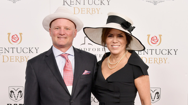 Mark Vandersall and Michele Tafoya smiling