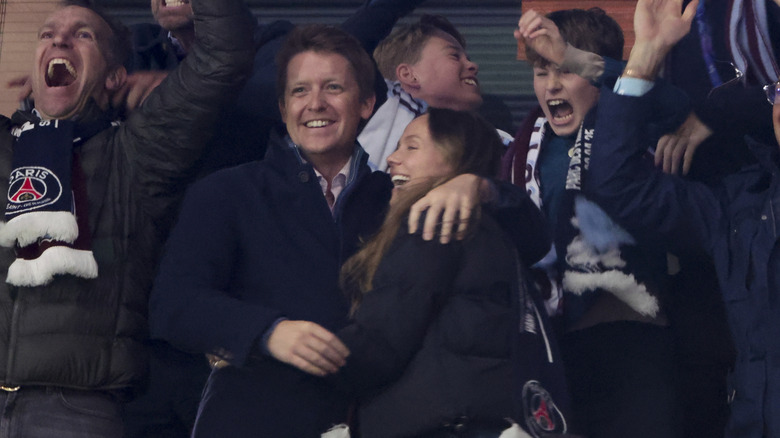 Olivia Henson and Hugh Grosvenor
