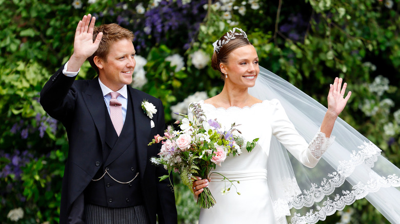 Olivia Henson  and Hugh Grosvenor