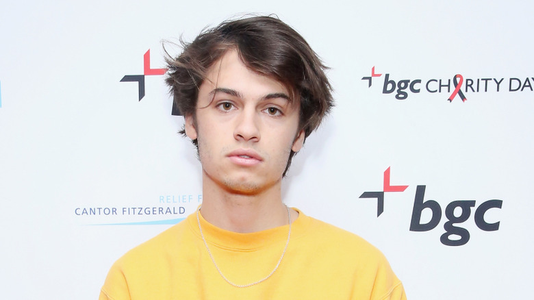 Dylan Jagger Lee posing at Annual Charity Day in 2018