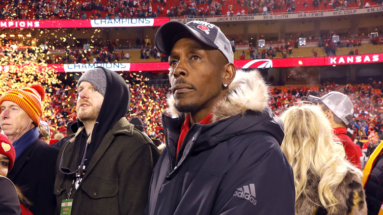 Patrick Mahomes Sr. at NFL game