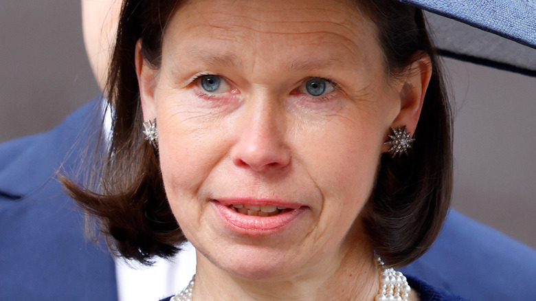 Close-up of Lady Sarah Chatto