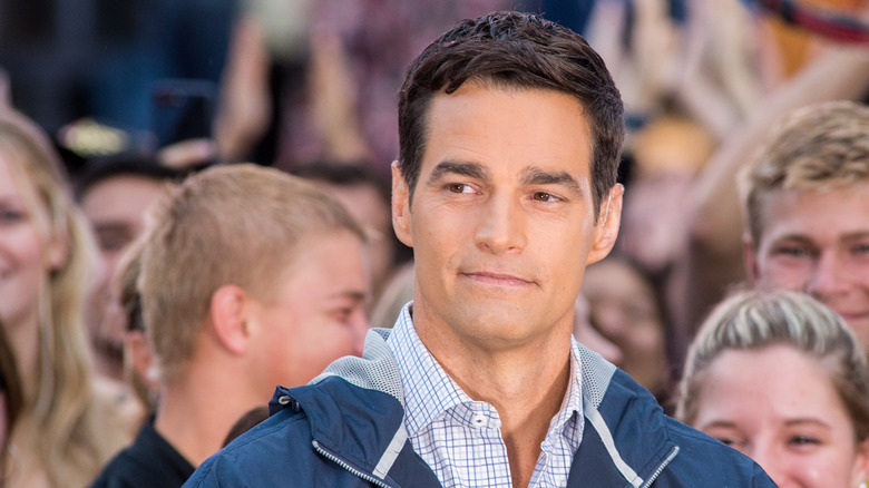 Rob Marciano smiling during an event 