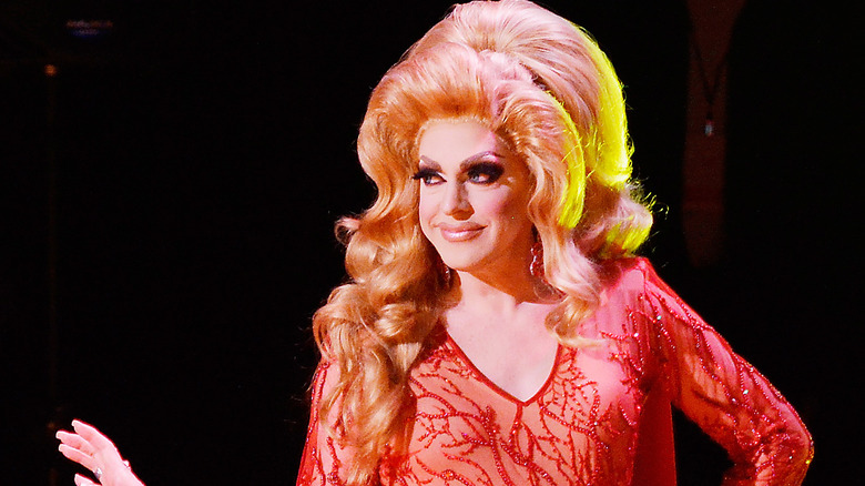 Pandora Boxx mid-performance