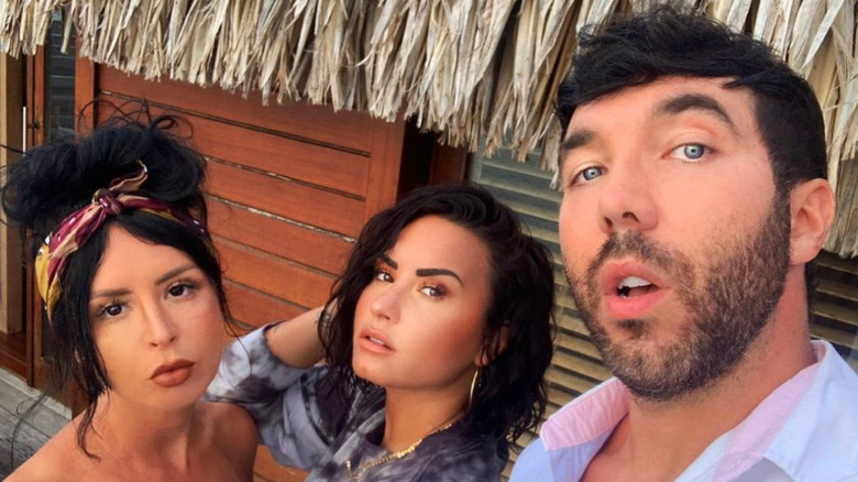 Demi Lovato and friends