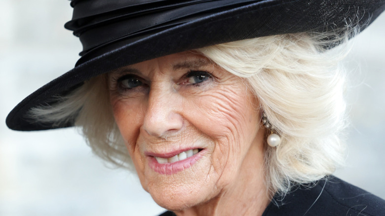 Queen consort Camilla attending royal event in Wales 