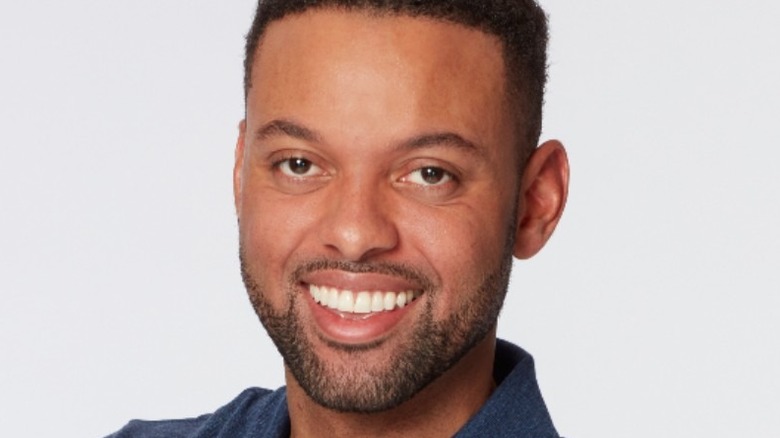 Karl Smith smiling in promotional photo for "The Bachelorette" Season 17