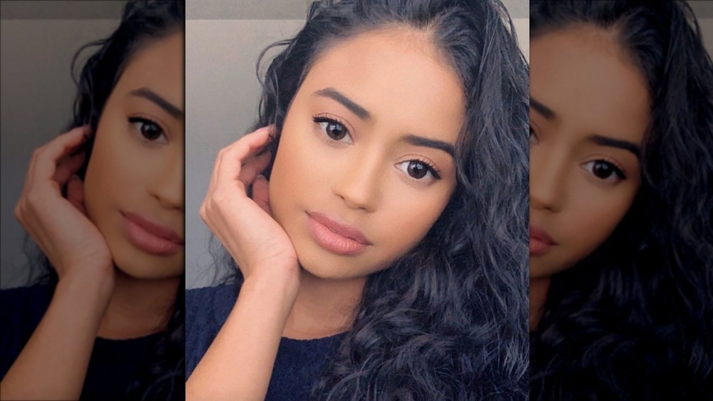 Jessenia Cruz, Bachelor contestant, posing for a selfie on Instagram
