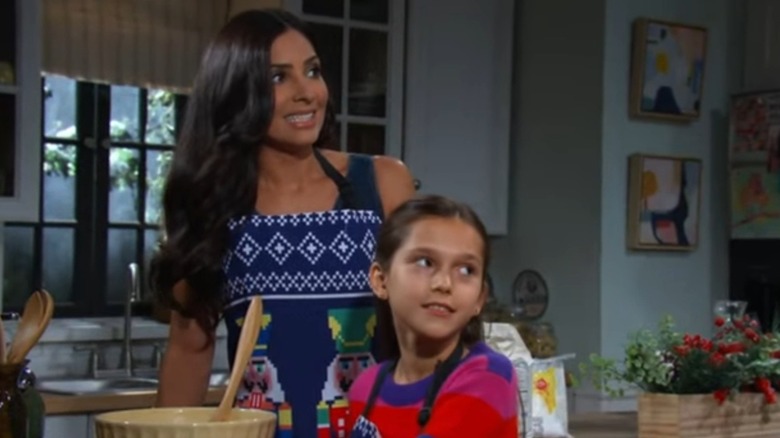 Camila Banus with her on-screen daughter