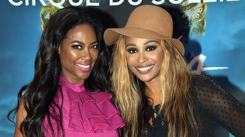 Kenya Moore and Cynthia Bailey at event