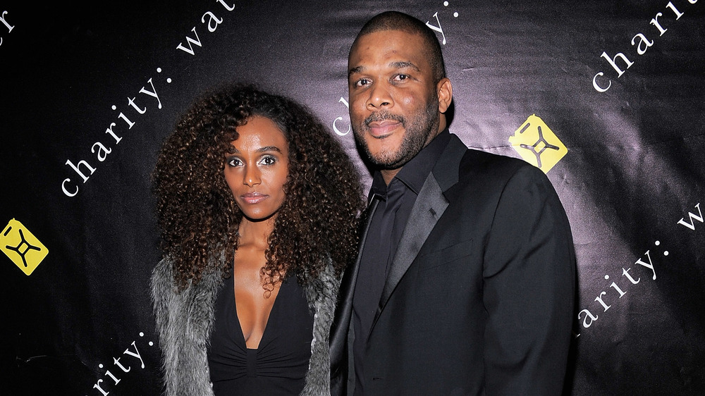 Tyler Perry and his girlfriend, model Gelila Bekele