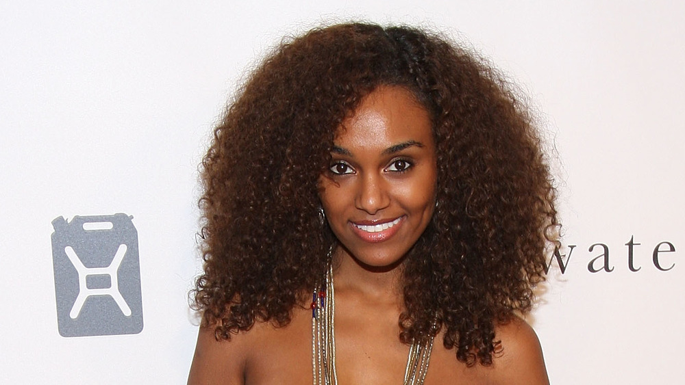 Tyler Perry's girlfriend, model Gelila Bekele, at a charity benefit