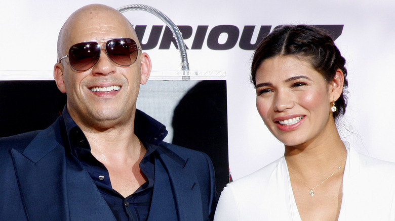 Vin Diesel and Paloma Jimenez