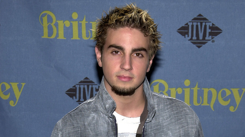 Wade Robson posing for photos