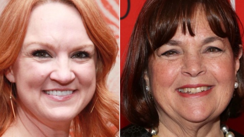 Ree Drummond, Ina Garten smiling