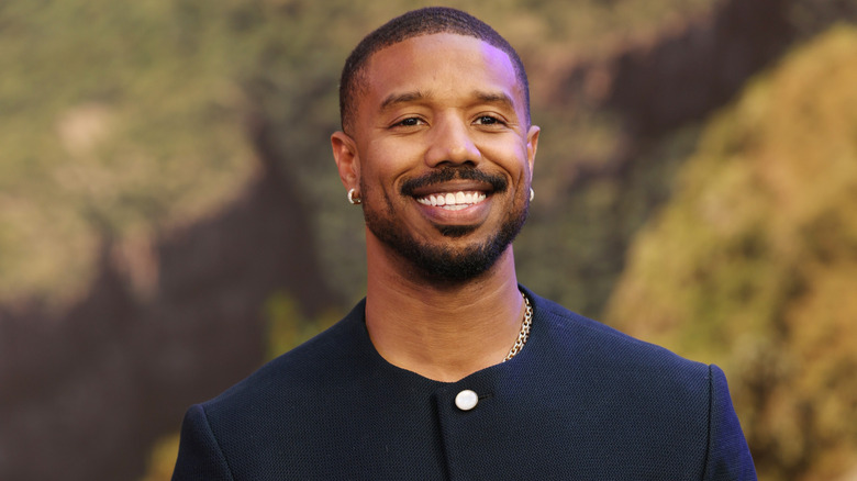 Michael B. Jordan smiling