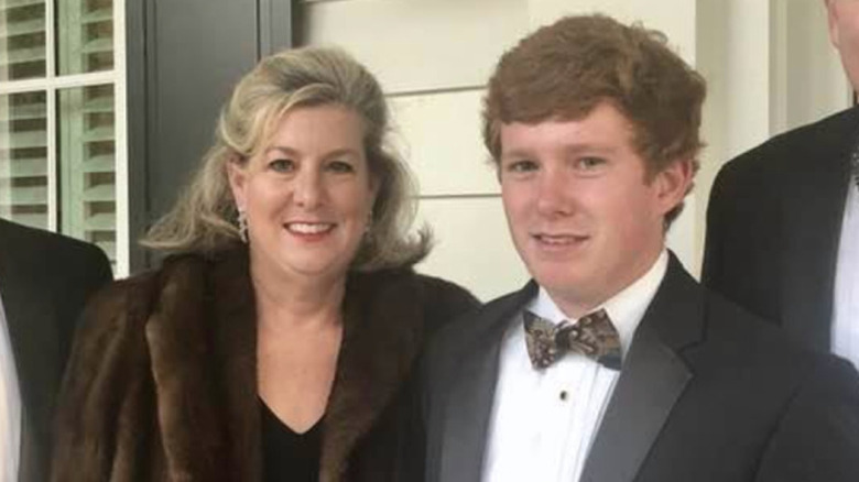 Maggie and Paul Murdaugh smiling in formal wear