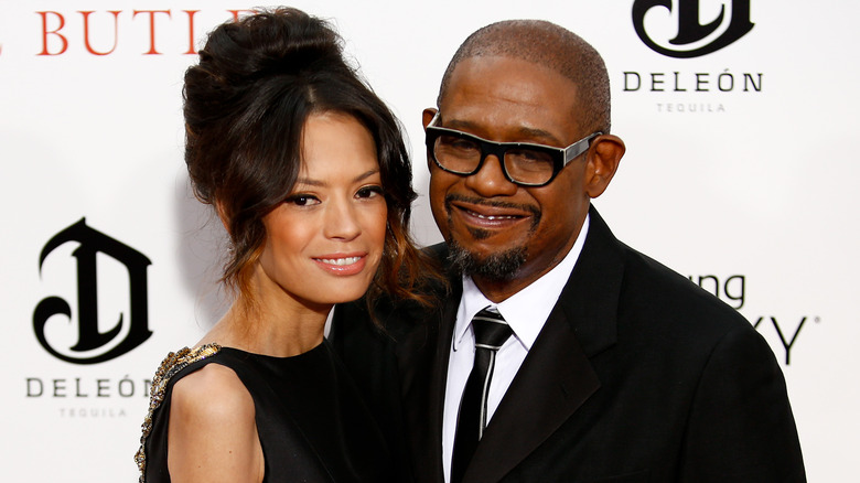 Keisha and Forest Whitaker together