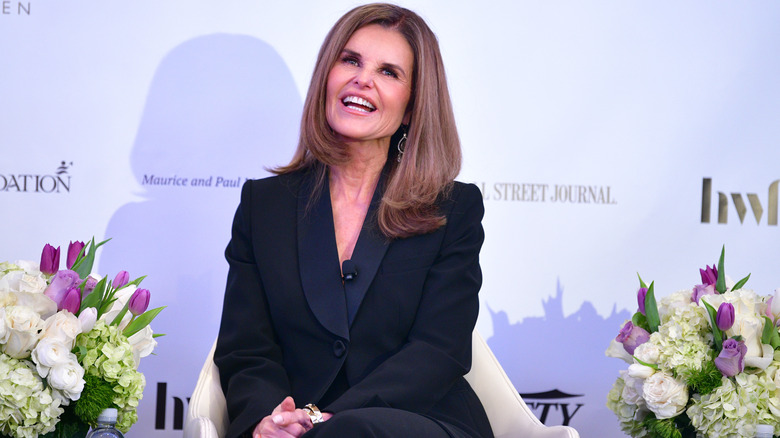 Maria Shriver smiling