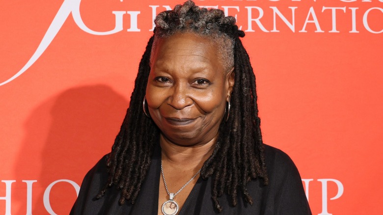 Whoopi Goldberg smiling