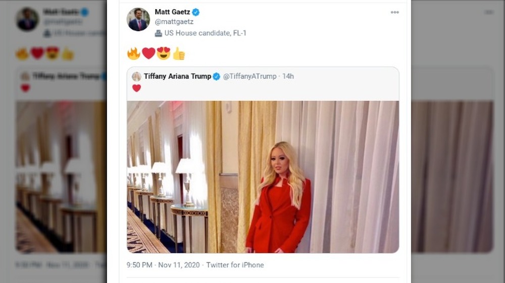 Tiffany Trump Tweet