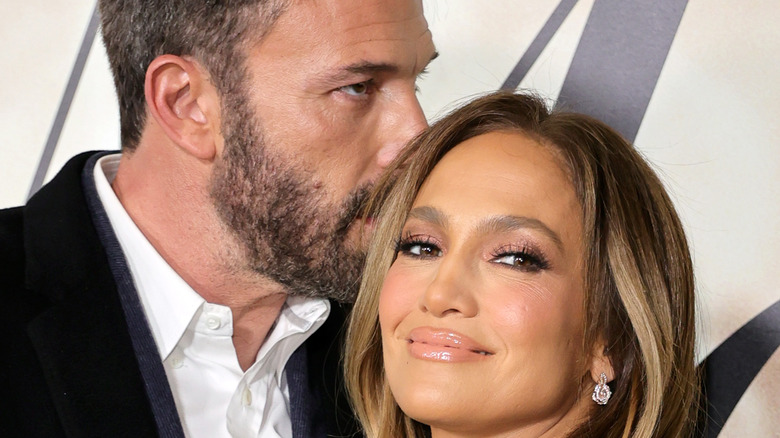 Jennifer Lopez and Ben Affleck at "Marry Me" screening