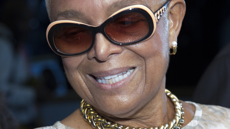 Camille Cosby smiling