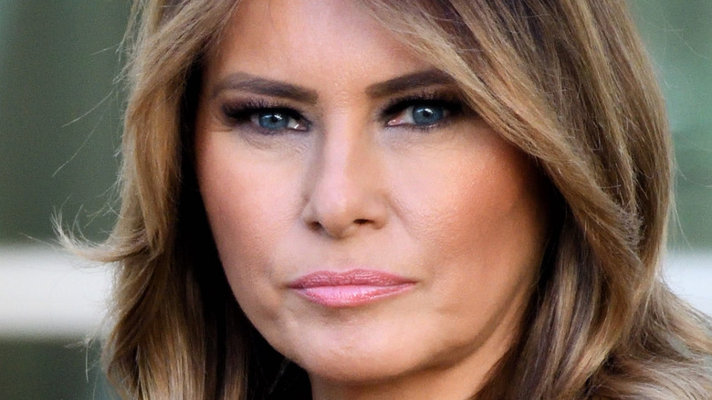 Melania Trump smiling 