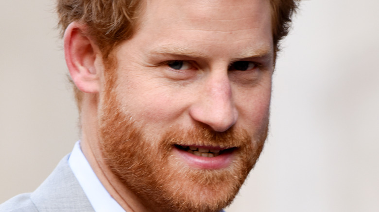 Prince Harry smiling 