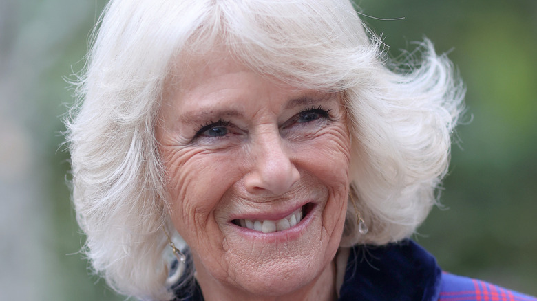 Camilla Parker Bowles smiling