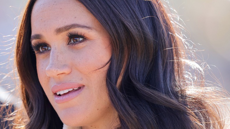 Meghan Markle up close