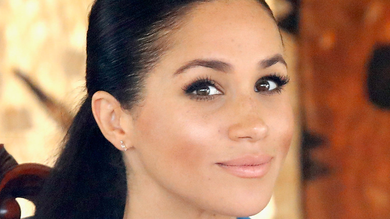 Meghan Markle smiling