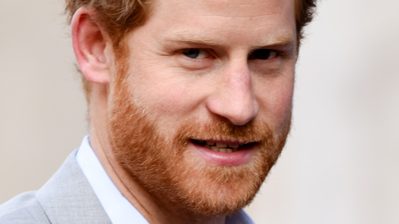 Prince Harry smiling