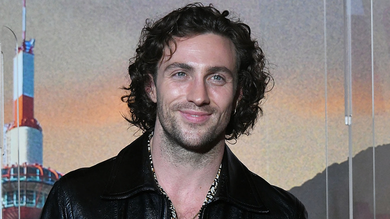 Aaron Taylor-Johnson smiling