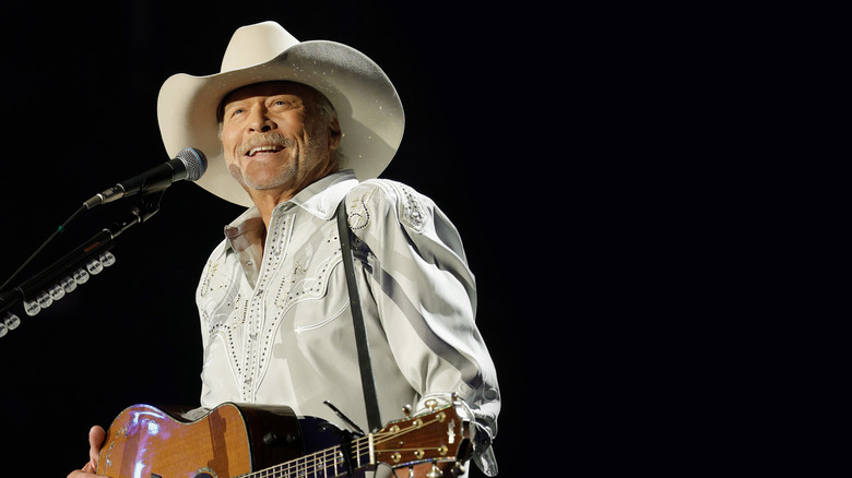Alan Jackson performing on stage at his final concert in June 2026