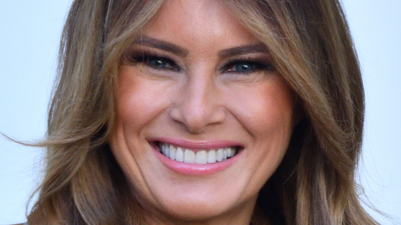 Melania Trump smiling