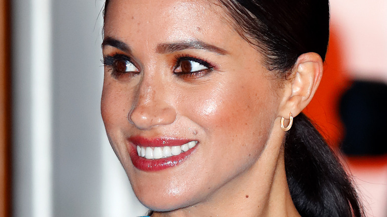 Meghan Markle smiling