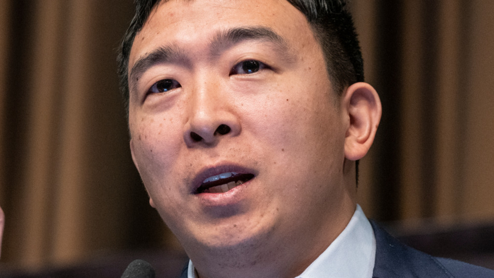 Andrew Yang at event
