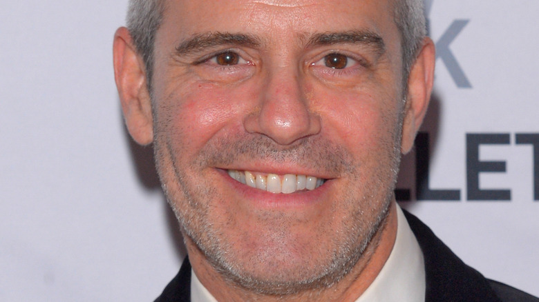 close up of Andy Cohen smiling