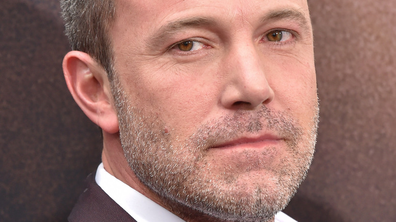 Ben Affleck with beard stubble