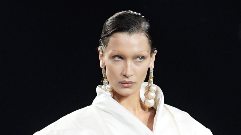 Bella Hadid Vivienne Westwood runway