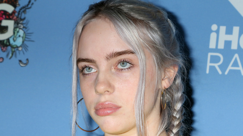 Billie Eilish looks grumpy on the red carpet