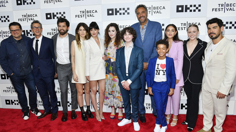 Brad Garrett and the cast of Cha Cha Real Smooth