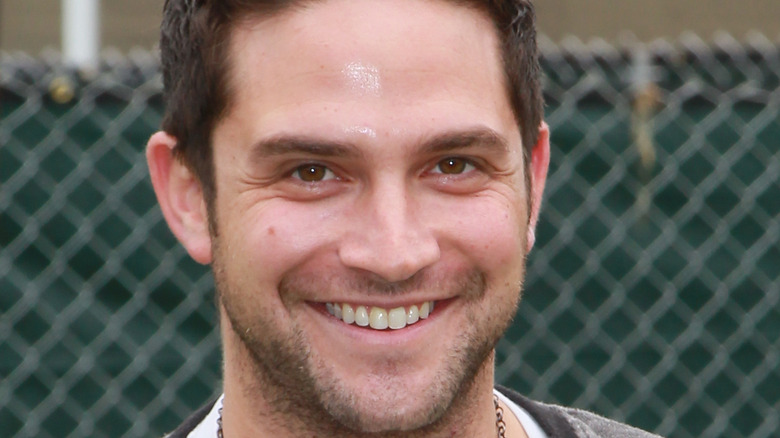 Brandon Barash smiles for the camera. 