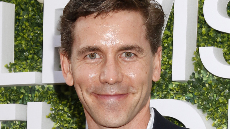 Actor Brian Dietzen poses at an event